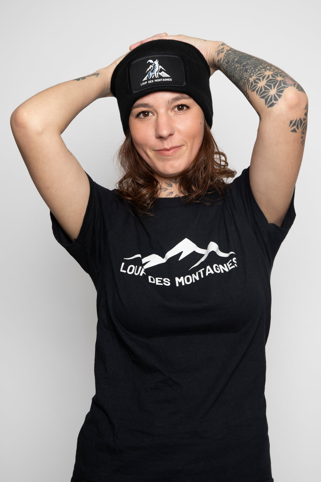 t-shirt softshell noir