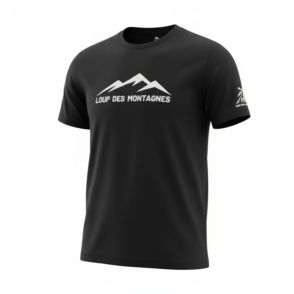 t-shirt softshell noir