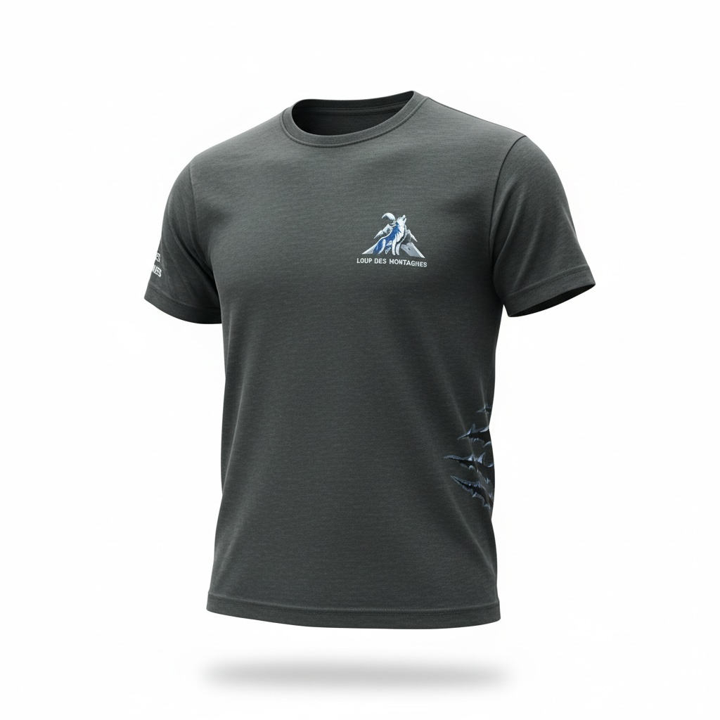 T-shirt technique randonnée respirant  Esprit Sauvage – Loup des Montagnes