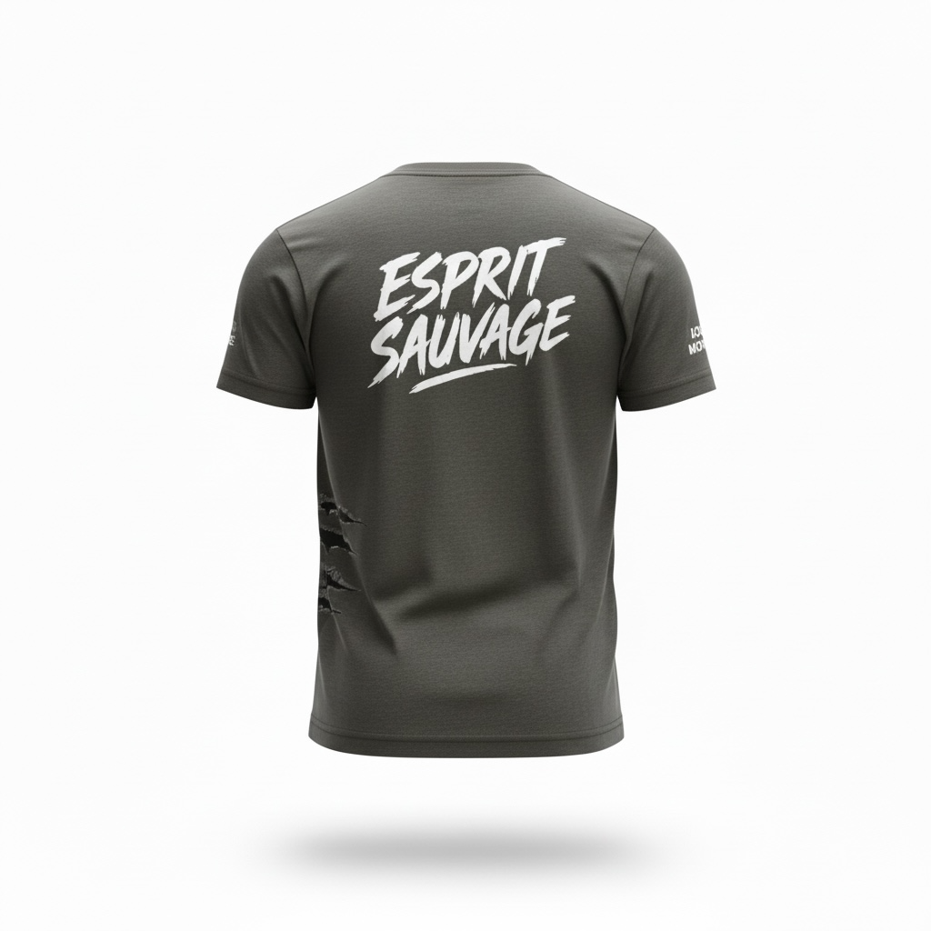 T-shirt technique randonnée respirant  Esprit Sauvage – Loup des Montagnes