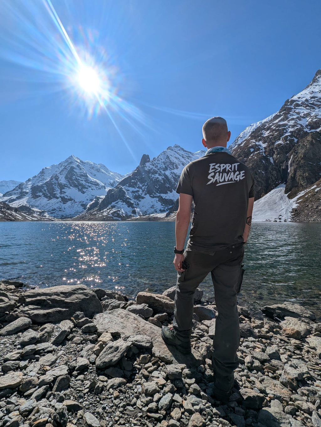 T-shirt technique randonnée respirant  Esprit Sauvage – Loup des Montagnes
